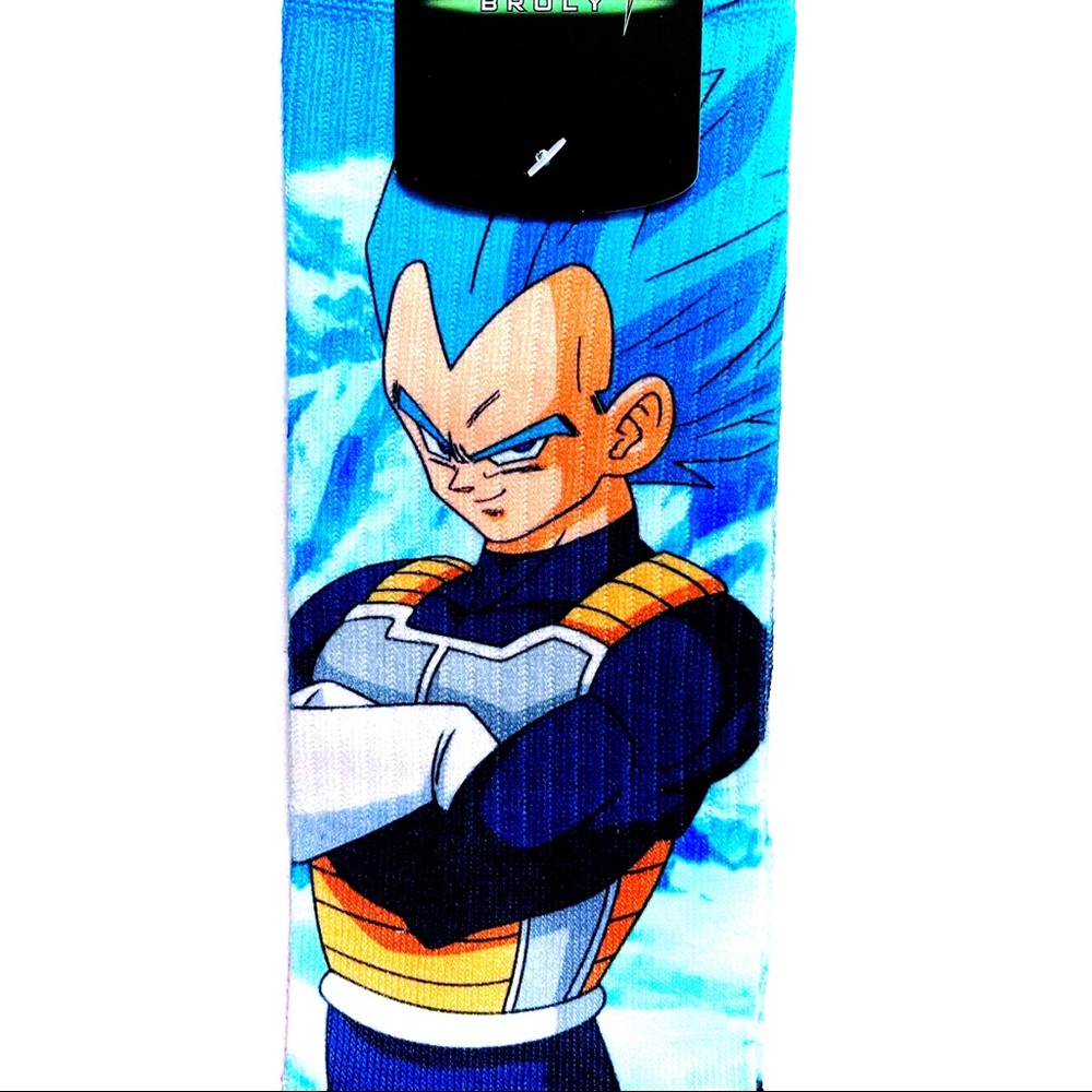 🆕 Dragon Ball Z Super Broly Goku Vegeta Socks - Picture 4 of 9